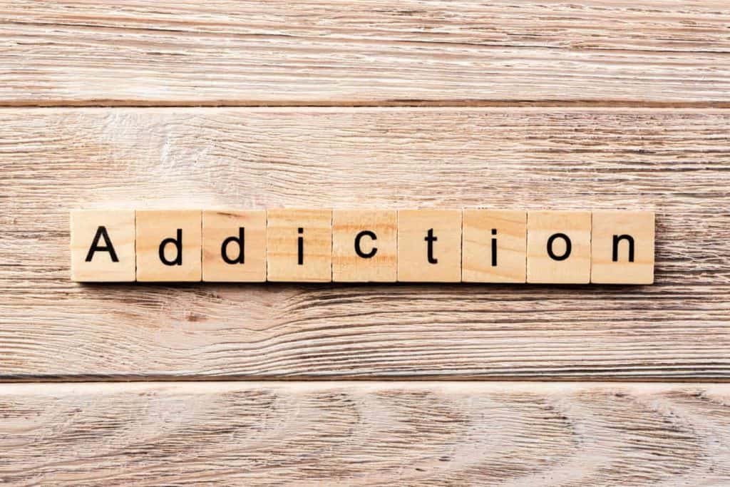 Addiction text for vaping addiction.