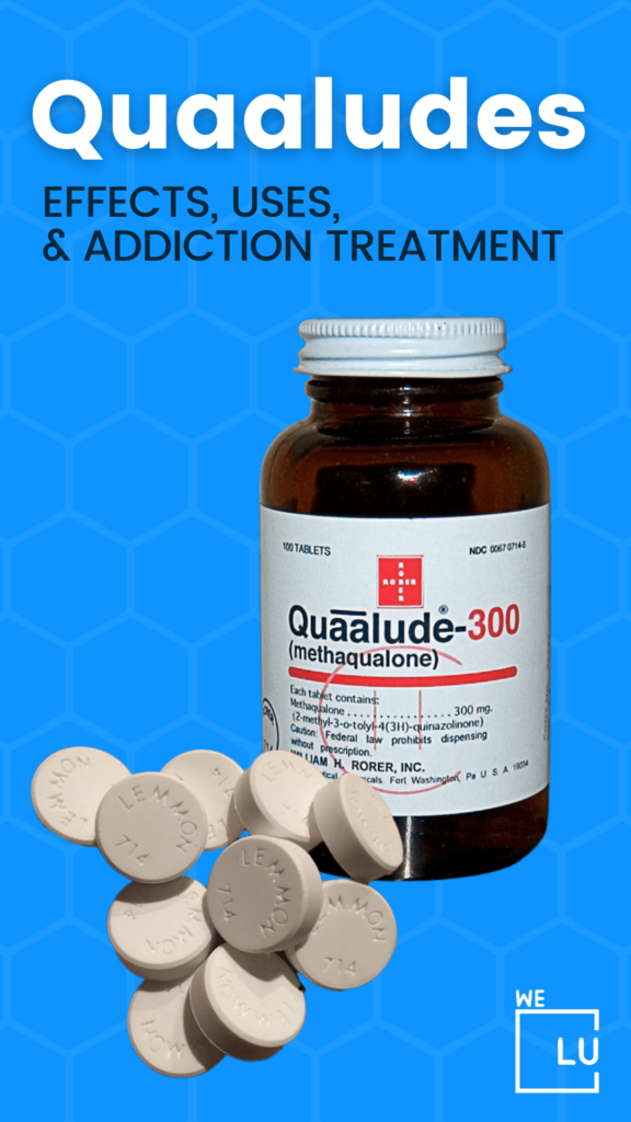 What are the effects of Quaaludes? Quaaludes that are sold only for illicit recreational use now are synthesized in illegal laboratories.