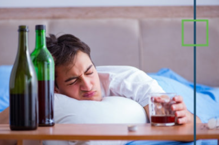 Both melatonin and alcohol can cause sedation and drowsiness, and combining them can intensify these effects. Intense sedation can lead to accident risks.