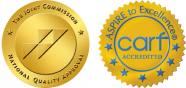 We Level Up CARF accreditation for CA, NJ and Lakeworth FL Treatment Centers for Drug & Alcohol Treatment Center Programs.