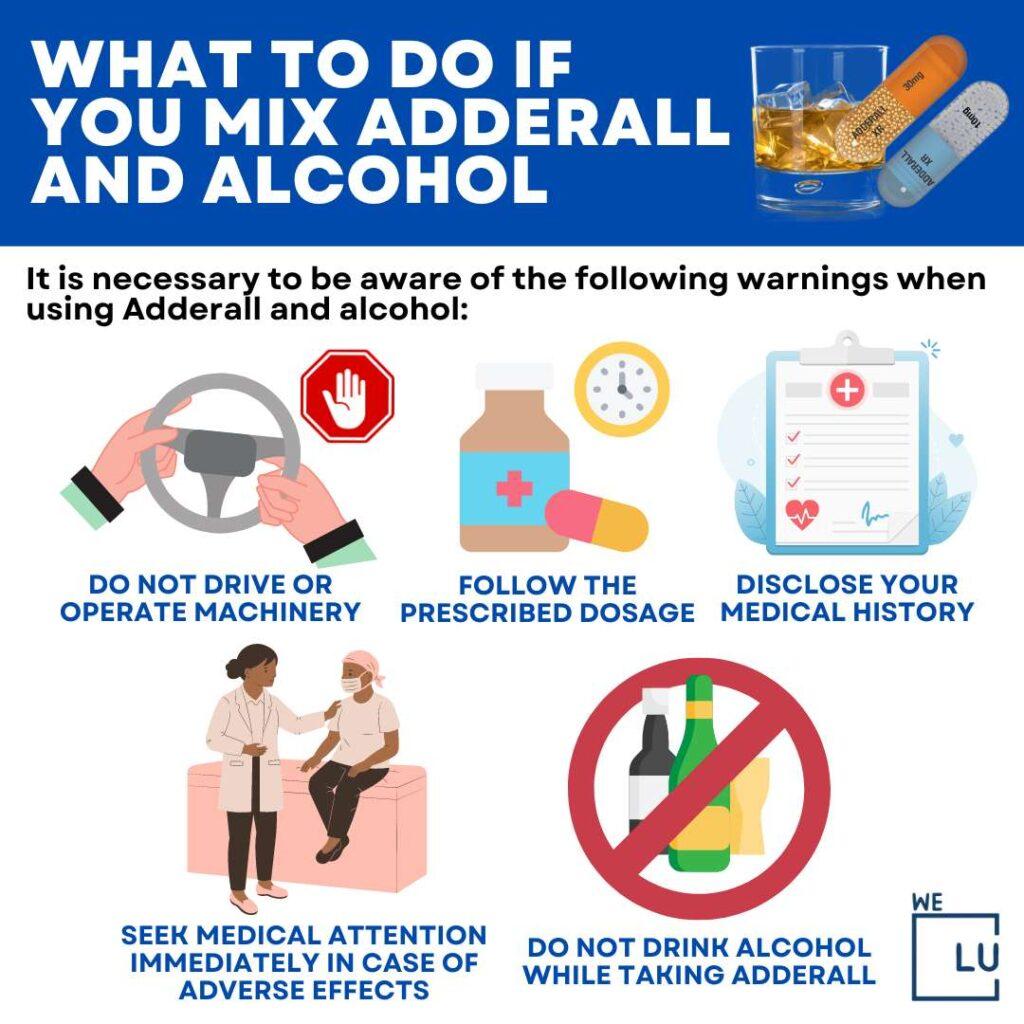 Adderall and Alcohol