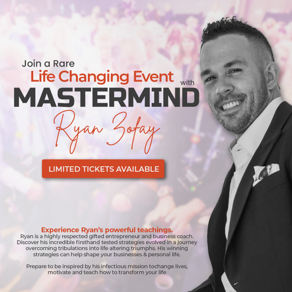 Mastermind Ryan Zofay Business Coaching Programs and Events