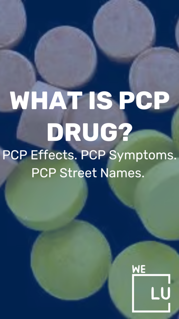 What is PCP? Angel dust is PCP slang for the drug. The PCP drug is highly addictive and can lead to long-term psychological and physical harm. PCP effects on the brain can be harmful and risky.