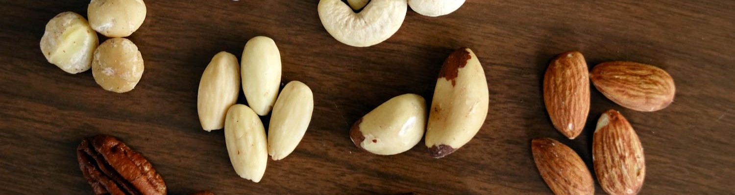 Different types of nuts as a part of nutrition for addiction recovery