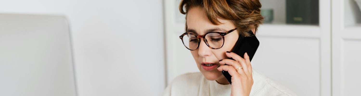 A person calling to learn about a drug detox program
