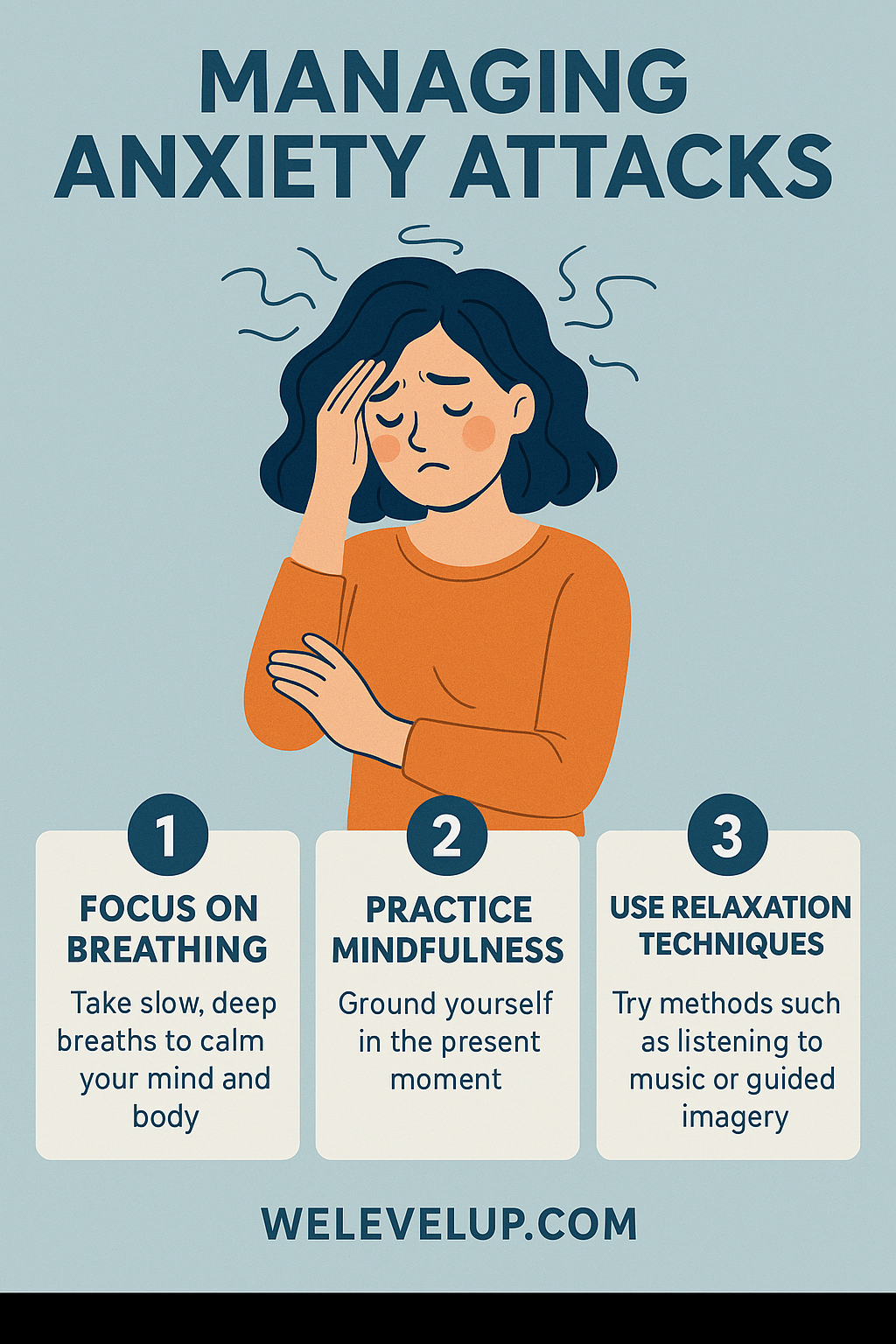 Anxiety Treatment Discover how to manage anxiety in 3 steps. If you are struggling with anxiety, uncover how treatment can support your recovery.